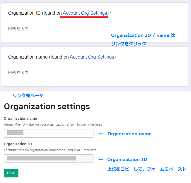 ChatGPTをオプトアウトするための、Organization IDとOrganaization nameの調べ方
